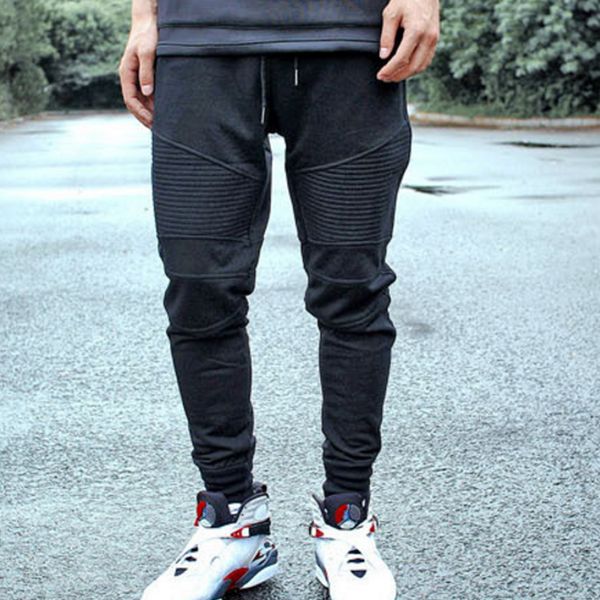 fashion biker joggers slim fit skinny sweatpants harem pants man hip hop swag clothes clothing men gray black pants
fashion biker joggers slim fit skinny sweatpants harem pants man hip hop swag clothes clothing men gray black pants