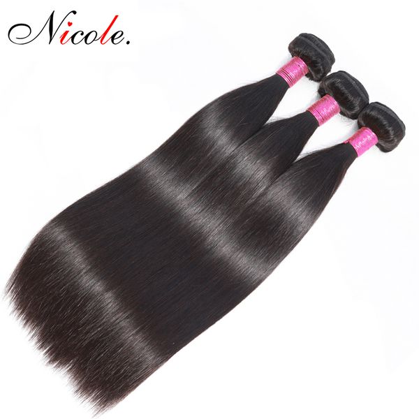 nicole straight hair bundles weave extnesions malaysian 8a remy hair for women 3pcs natural color 100% human hair ing, Black
nicole straight hair bundles weave extnesions malaysian 8a remy hair for women 3pcs natural color 100% human hair ing, Black
