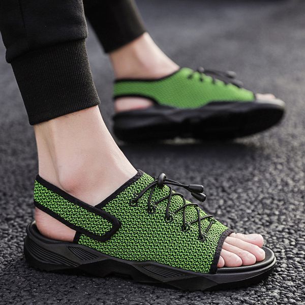 teenager summer casual shoes new men sandals gladiator sandals open toe platform outdoor beach sandal rome footwear black
teenager summer casual shoes new men sandals gladiator sandals open toe platform outdoor beach sandal rome footwear black