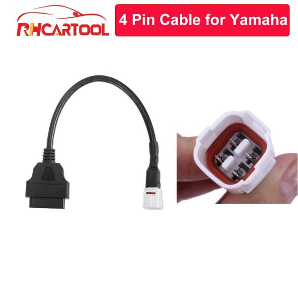 1pcs diagnostic 4 pin to obd2 obdii cable harness adapter for fj09, fz09, mt09, fz-10, mt-10, xsr900, r6, r1, 900/gt etc
1pcs diagnostic 4 pin to obd2 obdii cable harness adapter for fj09, fz09, mt09, fz-10, mt-10, xsr900, r6, r1, 900/gt etc