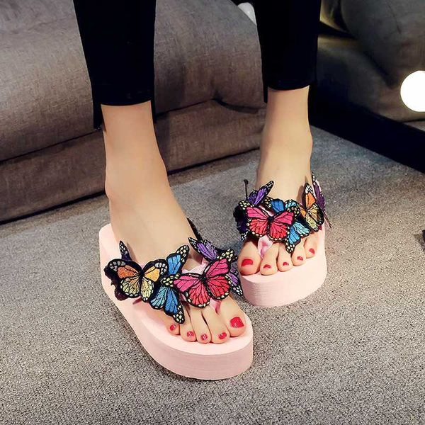 дамский cute pink butterfly вьетнамки девушки лето на высоких каблуках платформы тапочки повседневный открытый пляж флип-флоп женщины главна, Black
дамский cute pink butterfly вьетнамки девушки лето на высоких каблуках платформы тапочки повседневный открытый пляж флип-флоп женщины главна, Black