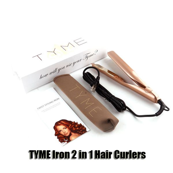 2019 tyme iron 2 in 1 hair curler fa t hair traightener gold profe ional alon tyling tool dhl, Black
2019 tyme iron 2 in 1 hair curler fa t hair traightener gold profe ional alon tyling tool dhl, Black