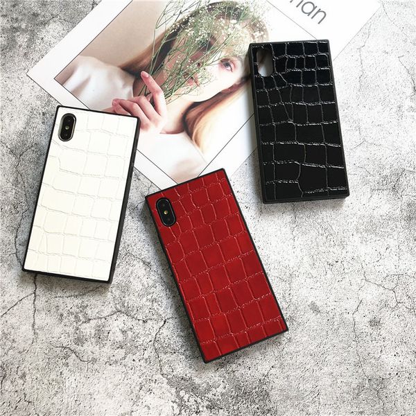 Phone ca e for iphone x max xr x hard pla tic quare leather pattern ca e for iphone 8 7 plu girly marble ca e cover
Phone ca e for iphone x max xr x hard pla tic quare leather pattern ca e for iphone 8 7 plu girly marble ca e cover