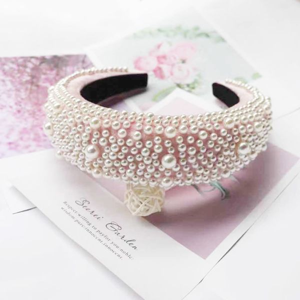 720pcs pearls padded women headbands full pearl thick hairbands lady tiara bridal wedding crown elegant band hair accessories
720pcs pearls padded women headbands full pearl thick hairbands lady tiara bridal wedding crown elegant band hair accessories