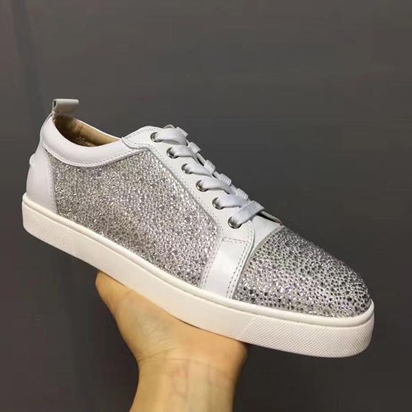 mens designer shoes designer sneakers low cut spikes flats shoes red bottom for men and womens leather sneakers party designer shoes t05, Black
mens designer shoes designer sneakers low cut spikes flats shoes red bottom for men and womens leather sneakers party designer shoes t05, Black