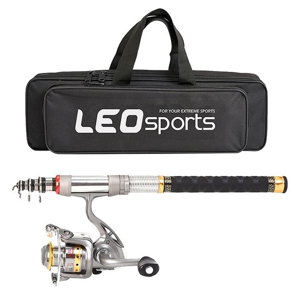 leo fishing rod and reel combo full kit spinning fishing reel gear organizer pole set
leo fishing rod and reel combo full kit spinning fishing reel gear organizer pole set