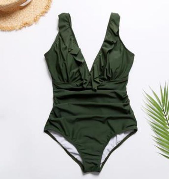 2019 ruffles swimwear one piece swimsuit for women high cut monokini bodysuits bathers army green swim wear bathing suit lady beachwear
2019 ruffles swimwear one piece swimsuit for women high cut monokini bodysuits bathers army green swim wear bathing suit lady beachwear