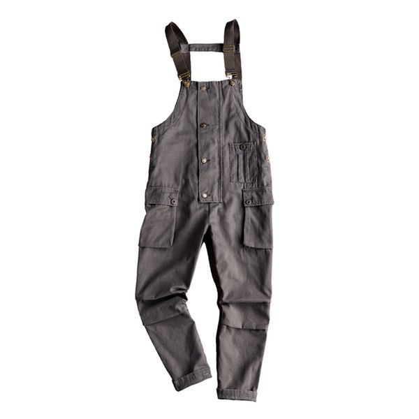 sokotoo men's pockets buttons loose bib overalls hip hop suspenders jumpsuits coveralls, Blue
sokotoo men's pockets buttons loose bib overalls hip hop suspenders jumpsuits coveralls, Blue