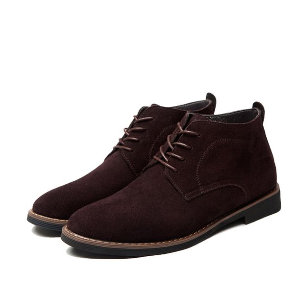 plus size 38-45 men boots solid casual leather autumn winter ankle boots npezkgc brand male suede leather men shoes, Black
plus size 38-45 men boots solid casual leather autumn winter ankle boots npezkgc brand male suede leather men shoes, Black