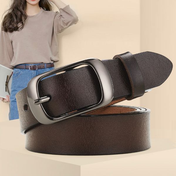 new women genuine leather adjustable belts strap brand high ladies all-match quality casual female belt for, Black;brown
new women genuine leather adjustable belts strap brand high ladies all-match quality casual female belt for, Black;brown
