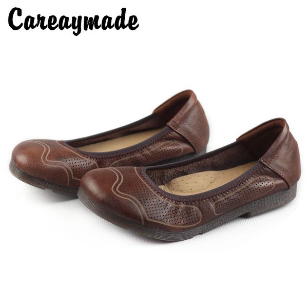 careaymade-oxford sole round head cowhide women's shoes,genuine leather soft leather soft bottom non slip flat single shoes, Black
careaymade-oxford sole round head cowhide women's shoes,genuine leather soft leather soft bottom non slip flat single shoes, Black