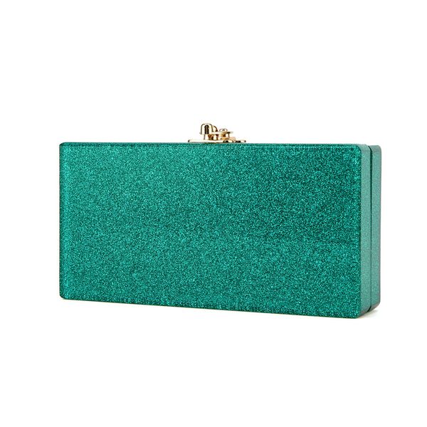 green glitter 18x9 cm fashion handmade acrylic box clutches bags lady bridal evening bags beach summer mini flap mirror box
green glitter 18x9 cm fashion handmade acrylic box clutches bags lady bridal evening bags beach summer mini flap mirror box