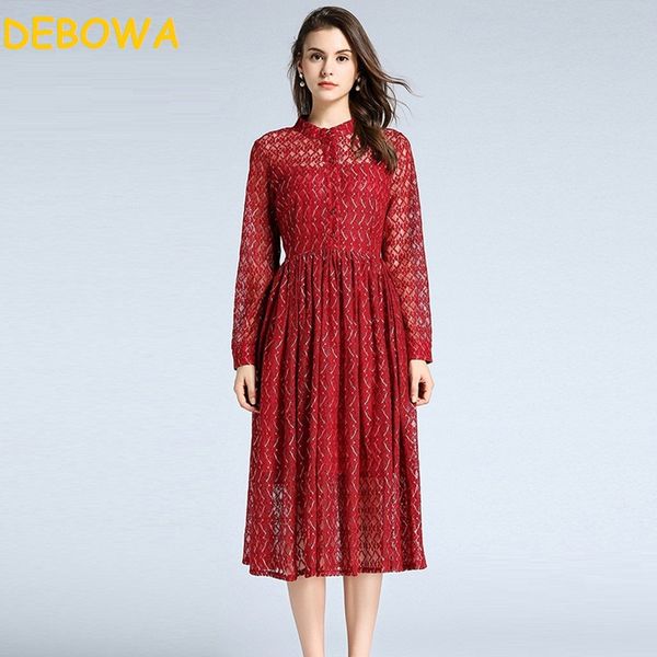 debowa осень-весна европейское женское платье однобортный элегантное длинное кружевное платье 3 цвета стенд воротник офис леди, Black;gray
debowa осень-весна европейское женское платье однобортный элегантное длинное кружевное платье 3 цвета стенд воротник офис леди, Black;gray