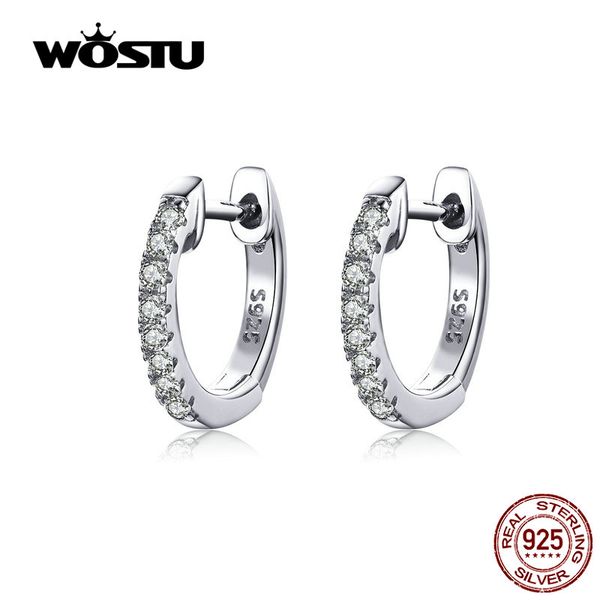 wostu classic round silver stud earrings authentic 925 sterling silver clear zircon earrings for women fashion jewelry cqe498, Golden;silver
wostu classic round silver stud earrings authentic 925 sterling silver clear zircon earrings for women fashion jewelry cqe498, Golden;silver