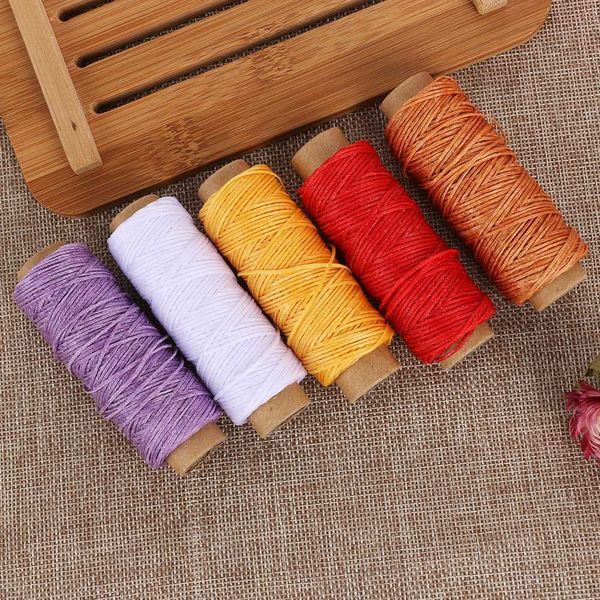 1pcs durable 1mm 50 meters leather waxed thread cord hand stitching thread flat waxed sewing line for diy handcraft tool, Black;white
1pcs durable 1mm 50 meters leather waxed thread cord hand stitching thread flat waxed sewing line for diy handcraft tool, Black;white