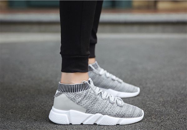 2020 autumn and winter new flying line knitted men's casual outdoor sports trend wild shoes shock absorption non-slip comfortable, Black
2020 autumn and winter new flying line knitted men's casual outdoor sports trend wild shoes shock absorption non-slip comfortable, Black
