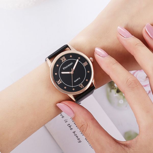women's casual quartz movement women ladies watch roman numeral dial leather band watch analog wrist watches female clock, Slivery;brown
women's casual quartz movement women ladies watch roman numeral dial leather band watch analog wrist watches female clock, Slivery;brown