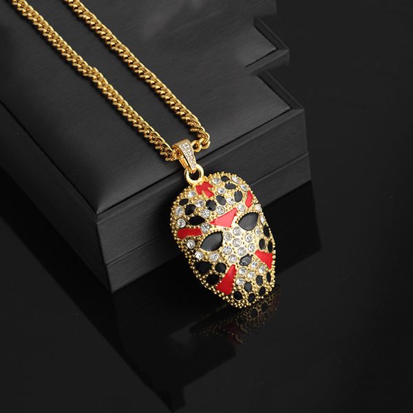 personalized red black enamel face mask pendant necklaces hip hop jewelry women men fashion gold long chain statement necklace, Silver
personalized red black enamel face mask pendant necklaces hip hop jewelry women men fashion gold long chain statement necklace, Silver