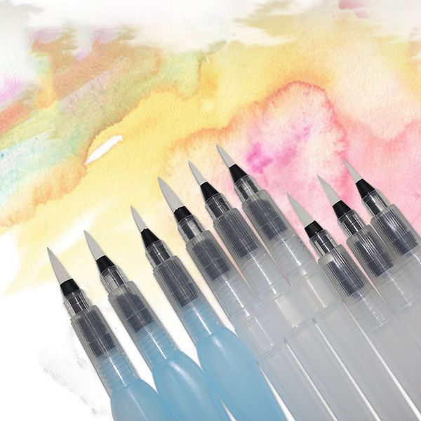 portable paint brush water color brush pencil soft watercolor brush pen for beginner painting drawing art supplies, Black;red
portable paint brush water color brush pencil soft watercolor brush pen for beginner painting drawing art supplies, Black;red
