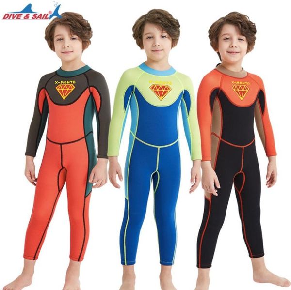 new 2.5mm children one piece diving suit male wetsuit keepwarm swimming pant drift surfing sunscreen
new 2.5mm children one piece diving suit male wetsuit keepwarm swimming pant drift surfing sunscreen