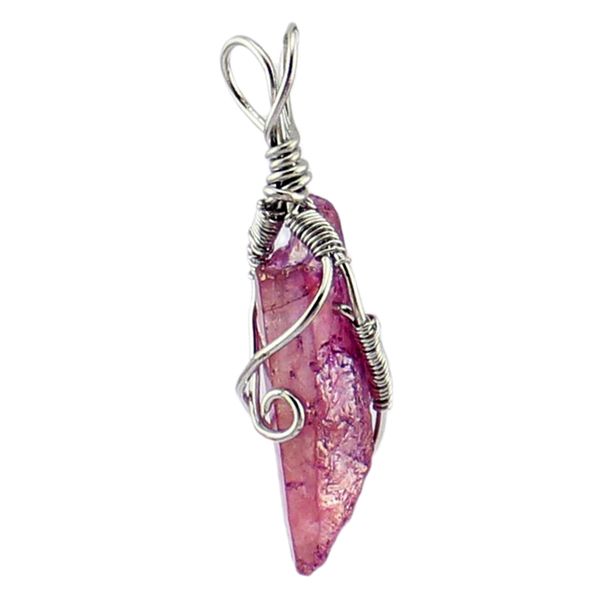 wire wrapped irregular pendant natural gemstone pendant necklace crystal charm jewelry for women girls, Silver
wire wrapped irregular pendant natural gemstone pendant necklace crystal charm jewelry for women girls, Silver