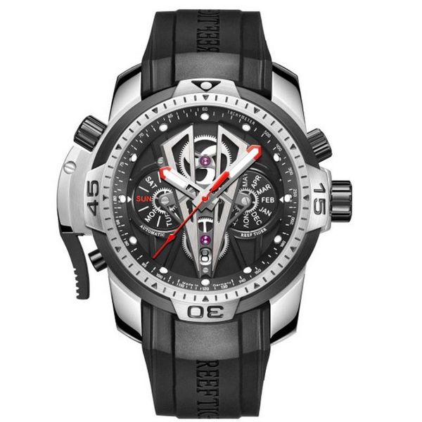 men wrist watch,mens automatic watches reef tiger man waterproof mechanical wristwatch sport reloj hombr rga3591, Slivery;brown
men wrist watch,mens automatic watches reef tiger man waterproof mechanical wristwatch sport reloj hombr rga3591, Slivery;brown