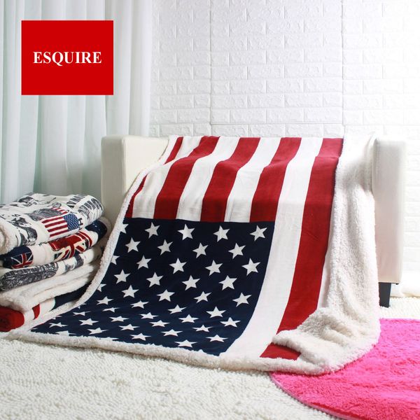 double layer thick usa us uk england british flag fleece sherpa plush faux fur tv sofa gift blanket throw blankets 50x60inch
double layer thick usa us uk england british flag fleece sherpa plush faux fur tv sofa gift blanket throw blankets 50x60inch