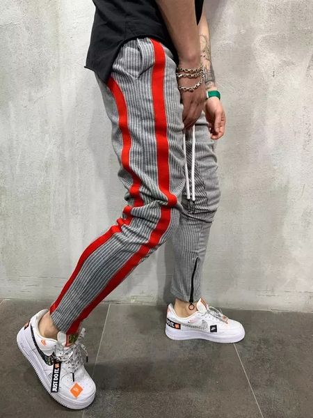 men's casual pants sweatpants blocking small leg sports pants stripe joggers men japanese streetwear harem men, Black
men's casual pants sweatpants blocking small leg sports pants stripe joggers men japanese streetwear harem men, Black