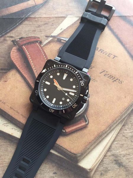 square black case wristwatches outdoor br black dial mens automatic mechanical watch aviation 46mm large men watches with rubber band, Slivery;brown
square black case wristwatches outdoor br black dial mens automatic mechanical watch aviation 46mm large men watches with rubber band, Slivery;brown