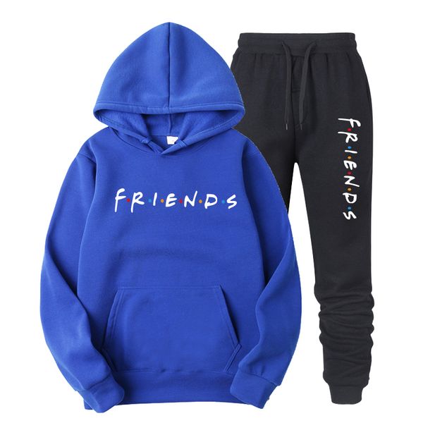 friends letter print men's and women's lovers set hoodie sweatshirt + track pants fleece harajuku sudaderas mujer long sleeve pu, Gray
friends letter print men's and women's lovers set hoodie sweatshirt + track pants fleece harajuku sudaderas mujer long sleeve pu, Gray