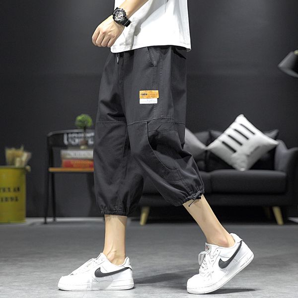 2020 men streetwear summer casual pants men korean loose thin cropped pants sweatpants male oversize clothes casual shorts 5xl, Black
2020 men streetwear summer casual pants men korean loose thin cropped pants sweatpants male oversize clothes casual shorts 5xl, Black
