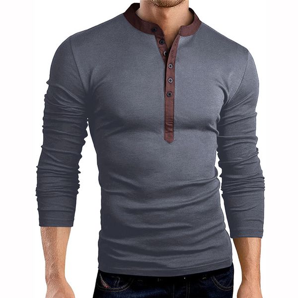 new men's slim fit v neck long sleeve t-shirt tee casual men t-shirt autumn cotton button t shirt, White;black
new men's slim fit v neck long sleeve t-shirt tee casual men t-shirt autumn cotton button t shirt, White;black