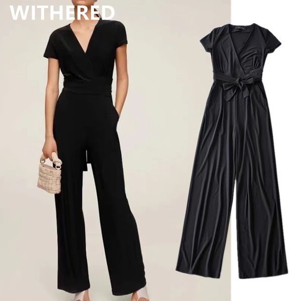 withered england style office lady simple solid knitted sashes elegant jumpsuit women rompers womens jumpsuit combinaison femme, Black;white
withered england style office lady simple solid knitted sashes elegant jumpsuit women rompers womens jumpsuit combinaison femme, Black;white