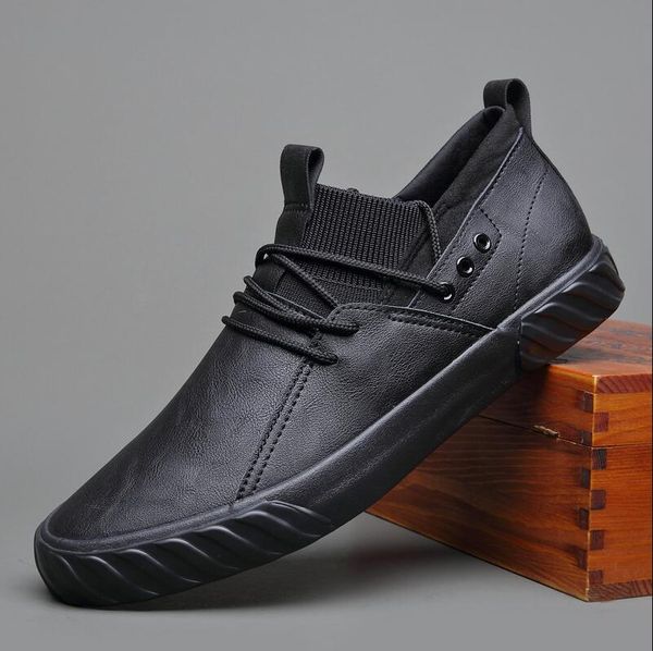 brand new spring autumn men shoes street fashion lace up man leather casual shoes men cool loafers flat shoes, Black
brand new spring autumn men shoes street fashion lace up man leather casual shoes men cool loafers flat shoes, Black