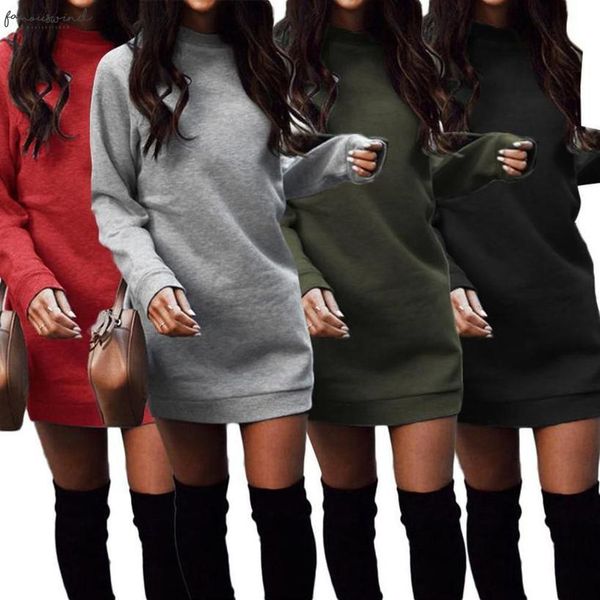 winter women 2020 new fashion womens casual style long sleeve solid color o neck long sleeve mini dress, Black;gray
winter women 2020 new fashion womens casual style long sleeve solid color o neck long sleeve mini dress, Black;gray