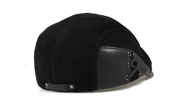 ry0306 fashion european style genuine leather caps beret man casual sheepskin suede black/brown fitted duckbill hats male boina, Blue;gray
ry0306 fashion european style genuine leather caps beret man casual sheepskin suede black/brown fitted duckbill hats male boina, Blue;gray
