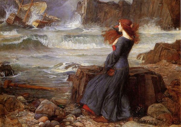 john william waterhouse miranda - the tempest home wall art decor handpainted &hd print oil painting on canvas wall art canvas pictures 0829
john william waterhouse miranda - the tempest home wall art decor handpainted &hd print oil painting on canvas wall art canvas pictures 0829