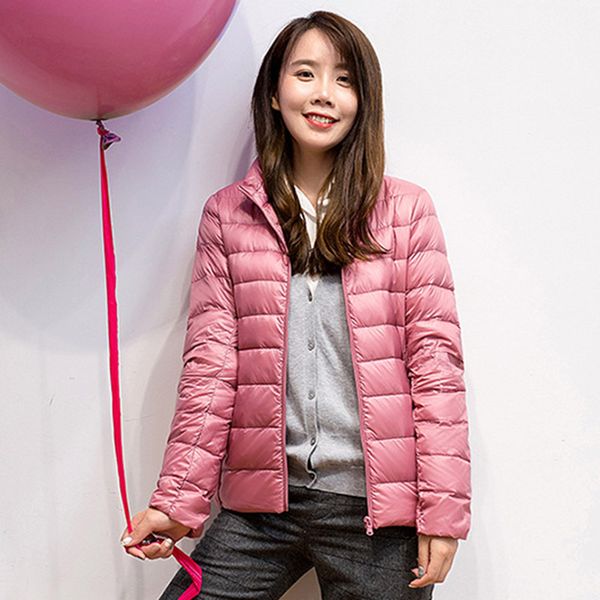 2019 brand white duck down ultra light jackets women autumn winter down jackets coat female zipper pocket women's parkas, Black
2019 brand white duck down ultra light jackets women autumn winter down jackets coat female zipper pocket women's parkas, Black