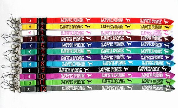 10pcs/lot cellphone lanyard straps clothing keys chain id cards holder detachable buckle multicolor/pink lanyards 
10pcs/lot cellphone lanyard straps clothing keys chain id cards holder detachable buckle multicolor/pink lanyards