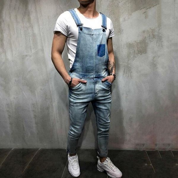 heflashor2019 summer mens casual polyester soild slim fit plus size 2xl overalls vintage full length with pocket male jeans, Blue
heflashor2019 summer mens casual polyester soild slim fit plus size 2xl overalls vintage full length with pocket male jeans, Blue
