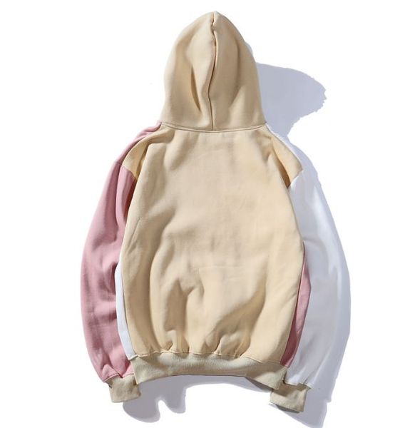 designer brand wild champions colorblock hoodie cotton embroidered small logo stitching contrast color plus velvet sweater hoodie couple, Black
designer brand wild champions colorblock hoodie cotton embroidered small logo stitching contrast color plus velvet sweater hoodie couple, Black