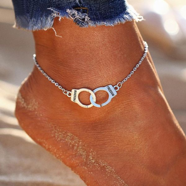europe and america selling foot ornaments om lettered cross alloy single layer anklet retro beach foot chain women, Red;blue
europe and america selling foot ornaments om lettered cross alloy single layer anklet retro beach foot chain women, Red;blue