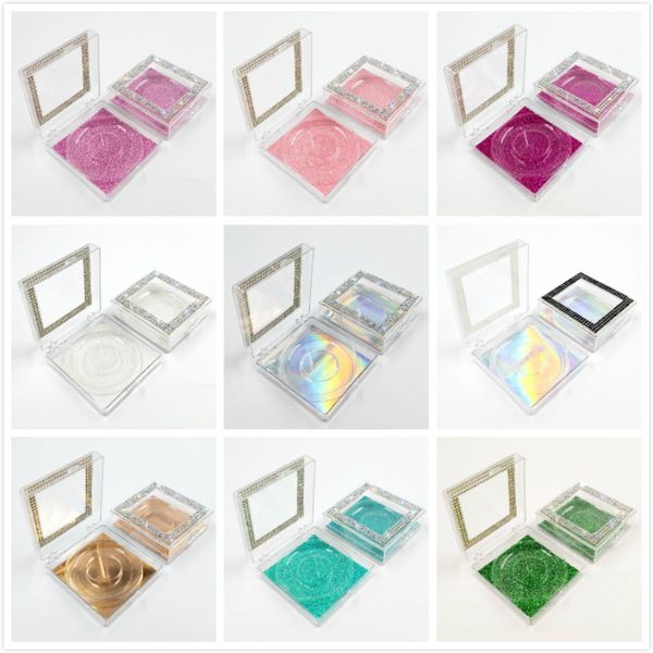 false eyelashes 2021 bling eyelash packaging diamond glitter square box empty case 25mm lashes boxes
false eyelashes 2021 bling eyelash packaging diamond glitter square box empty case 25mm lashes boxes