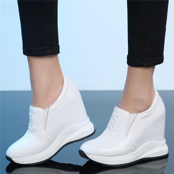 new women genuine leather high heel platform wedges ankle boots girls round toe pumps shoes walking trainers casual travel shoes, Black
new women genuine leather high heel platform wedges ankle boots girls round toe pumps shoes walking trainers casual travel shoes, Black