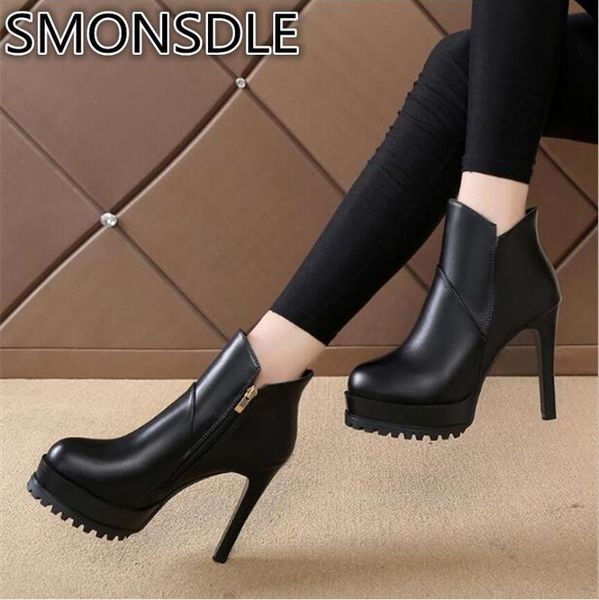smonsdle 2018 winter new european and american fashion wild casual high-heeled slip plus velvet boots female a53, Black
smonsdle 2018 winter new european and american fashion wild casual high-heeled slip plus velvet boots female a53, Black
