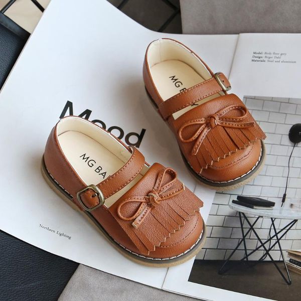 girls solid leather shoes children girls princess bowknot shoes toddler infant kids baby fringe knot slip on shoes#w30, Black;grey
girls solid leather shoes children girls princess bowknot shoes toddler infant kids baby fringe knot slip on shoes#w30, Black;grey
