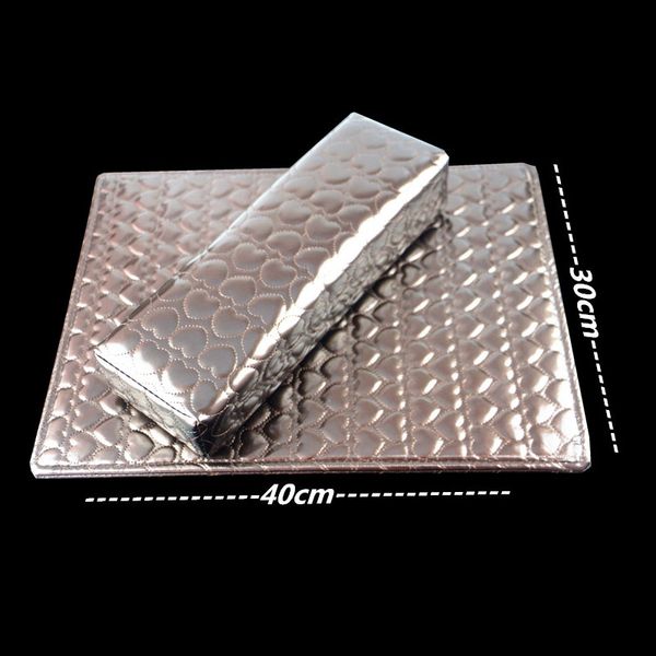 high 2pcs/ set nail hand rest pillow pu leather arm rest manicure nail art hand cushion holder tool ktc 66, Silver
high 2pcs/ set nail hand rest pillow pu leather arm rest manicure nail art hand cushion holder tool ktc 66, Silver