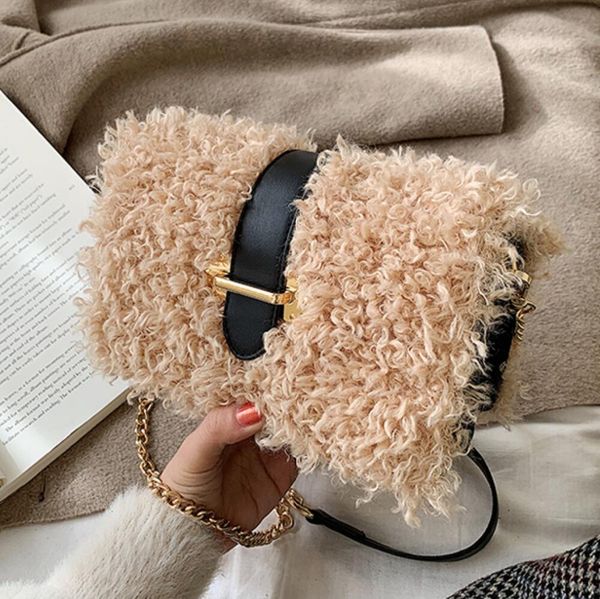 elegant female square crossbody bag 2019 winter new plush women's designer handbag chain shoulder messenger bag
elegant female square crossbody bag 2019 winter new plush women's designer handbag chain shoulder messenger bag