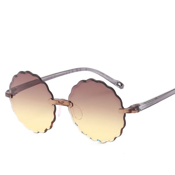 retro rimless round kids sunglasses plastic flower ocean children sunglasses for girls boys baby sun glasses uv400, White;black
retro rimless round kids sunglasses plastic flower ocean children sunglasses for girls boys baby sun glasses uv400, White;black