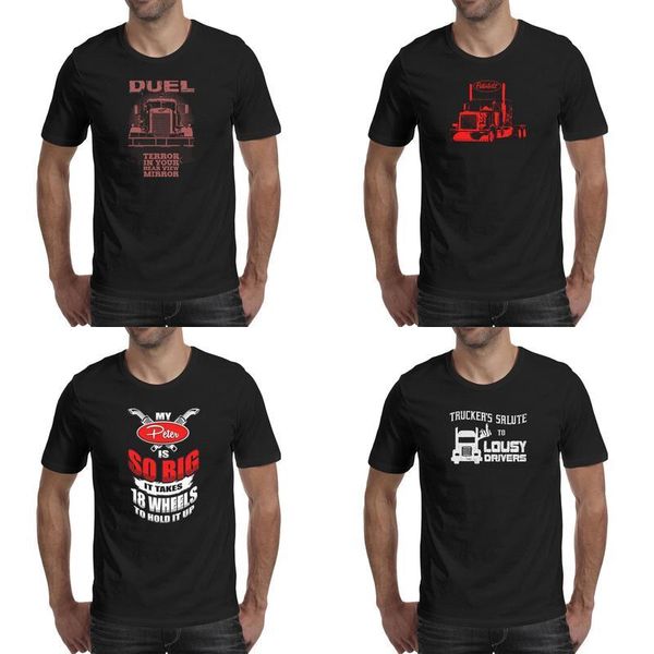 mens peterbilt truck car it takes 18 wheels to hold up logo fashion t shirt design cool cotton shirts novelty short sleeve tees it duel, White;black
mens peterbilt truck car it takes 18 wheels to hold up logo fashion t shirt design cool cotton shirts novelty short sleeve tees it duel, White;black